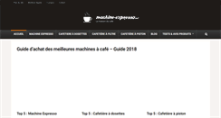 Desktop Screenshot of machine-expresso.net
